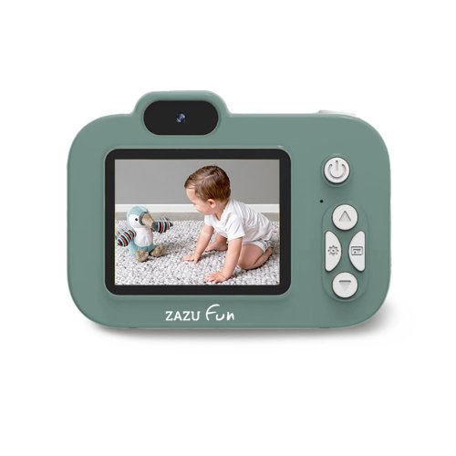 Zazu FUN - Dětský digitální fotoaparát - zelený