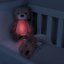 Zazu Medvídek BRODY hnědošedý - sleeptrainer s melodiemi a nočním světlem