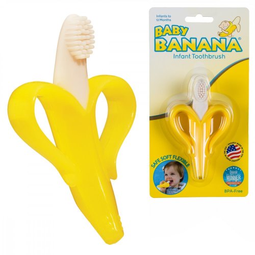 Baby Banana První kartáček - Banán