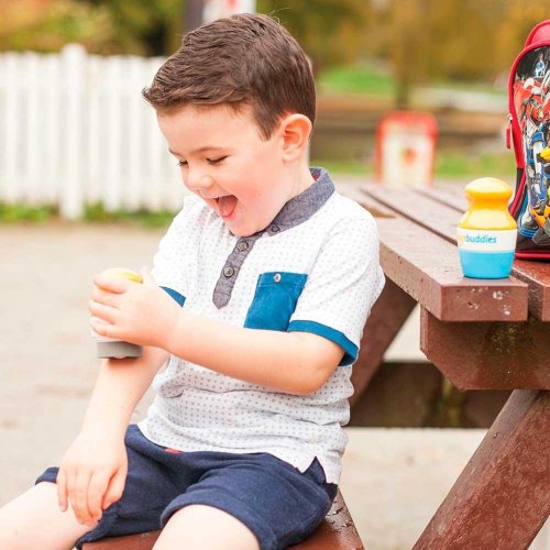 Solar Buddies Aplikátor opalovacího krému - modrý
