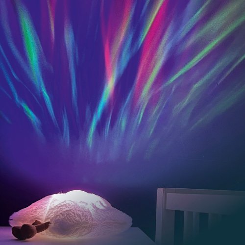 Zazu Hvězda GAIA bílá - projektor polární záře