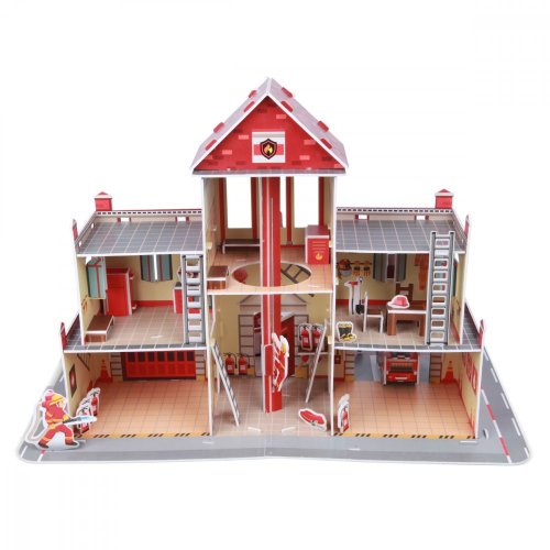 Fiesta Crafts 3D puzzle - Hasičská stanice