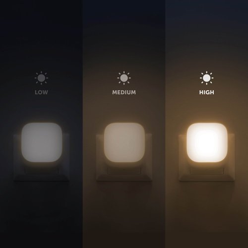 Zazu SOCKET růžové - noční světlo do zásuvky se senzorem soumraku