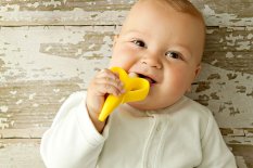 Baby Banana První kartáček - Banán