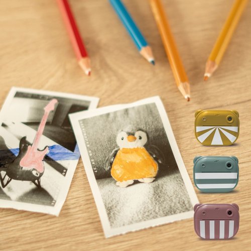 Zazu FUN - Dětský instantní fotoaparát - růžoý