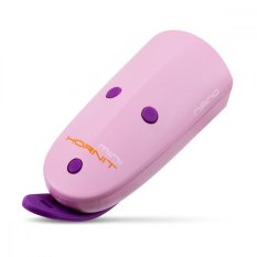 Mini Hornit NANO Zábavná houkačka se světlem - růžová