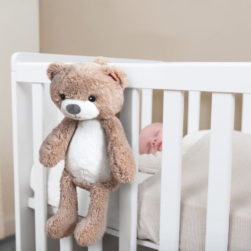 Zazu Medvídek BRODY hnědošedý - sleeptrainer s melodiemi a nočním světlem
