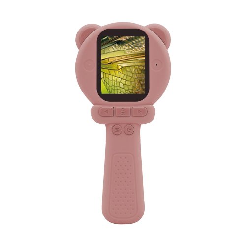 ZAZU - Dětský digitální mikroskop - růžový
