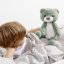 Zazu Medvídek BRODY modrý - sleeptrainer s melodiemi a nočním světlem
