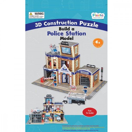 Fiesta Crafts 3D puzzle - Policejní stanice