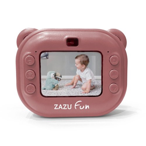 Zazu FUN - Dětský instantní fotoaparát - růžoý