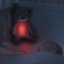 Zazu Medvídek BRODY hnědošedý - sleeptrainer s melodiemi a nočním světlem