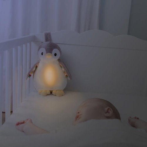 Zazu Tučňák PHOEBE - Šumící zvířátko s nočním světlem a hlasovým rekordérem