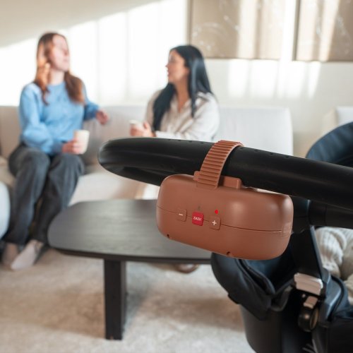 Zazu ROBBY - Houpadlo kočárku - hnědé